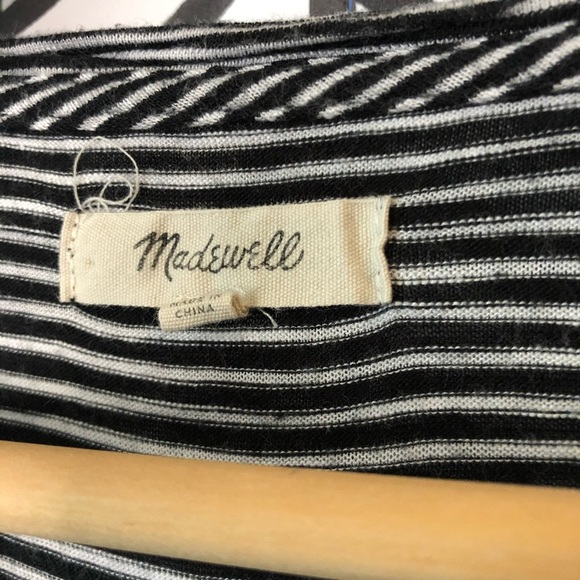 MADEWELL Stripe Crewneck Basic Tee - Picture 4 of 7